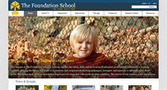 Desktop Screenshot of foundationschool.org